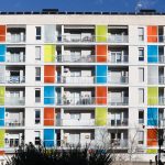 El condominio color parchís